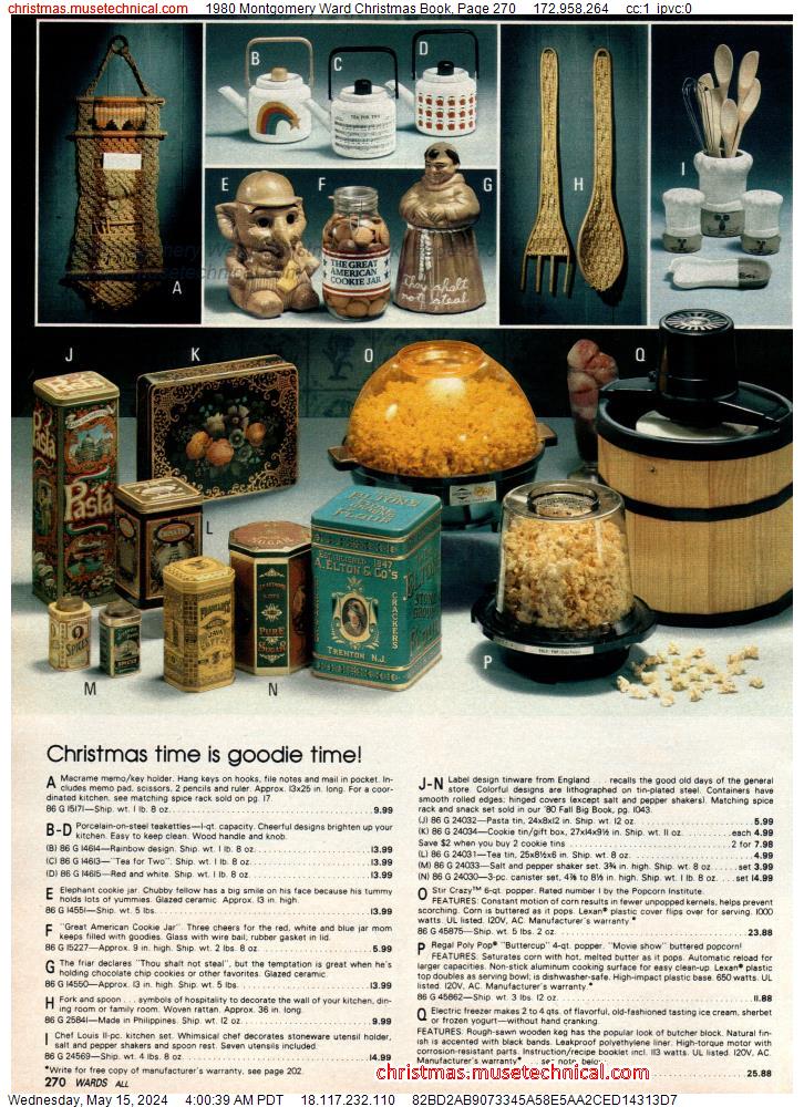 1980 Montgomery Ward Christmas Book, Page 270