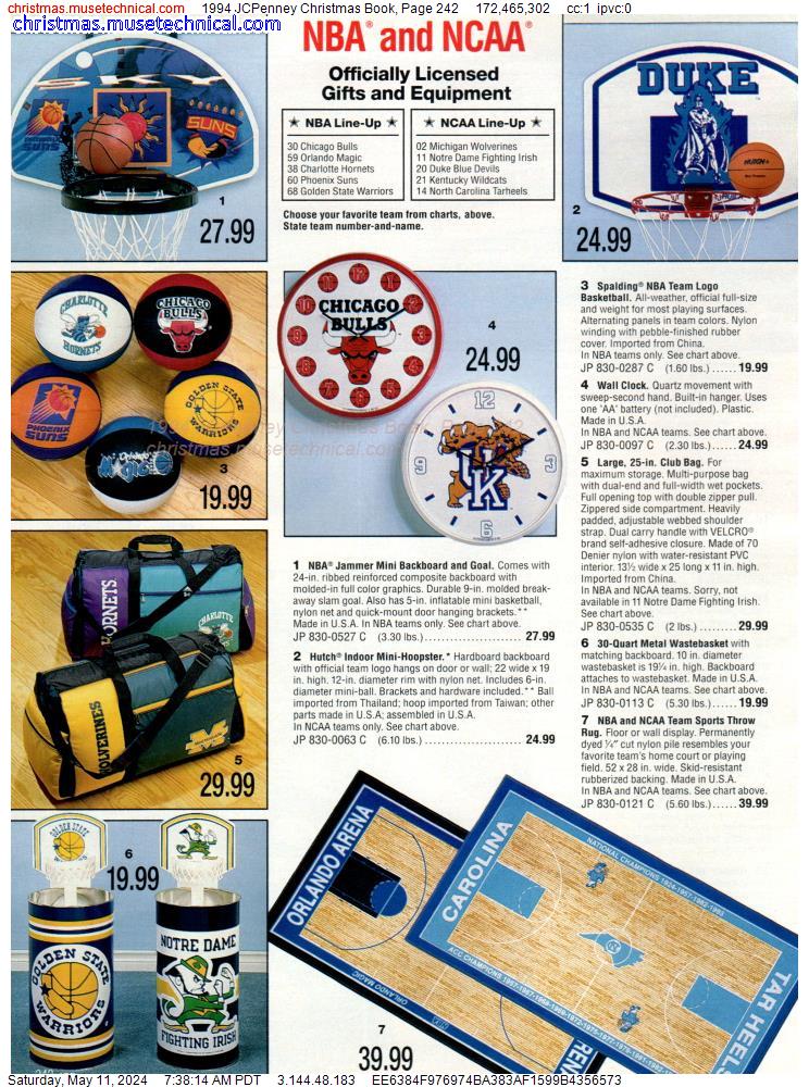 1994 JCPenney Christmas Book, Page 242