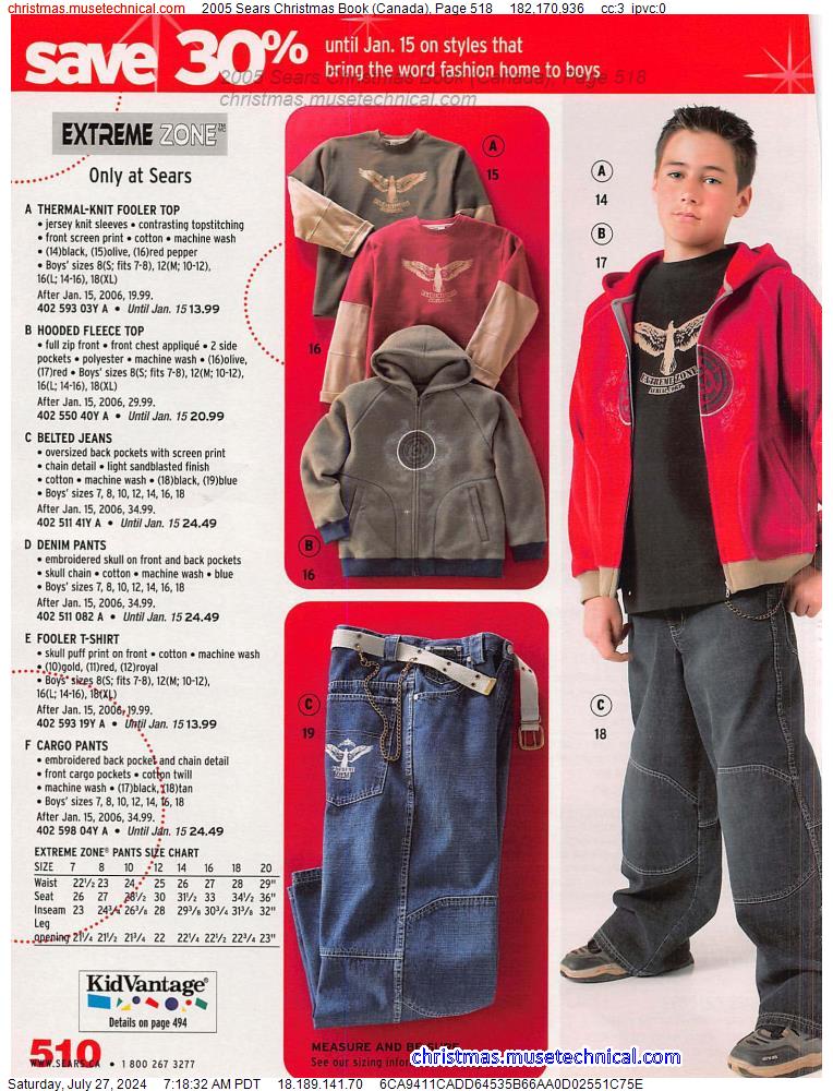 2005 Sears Christmas Book (Canada), Page 518