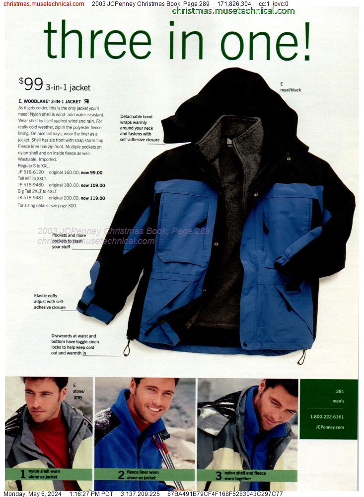 2003 JCPenney Christmas Book, Page 289