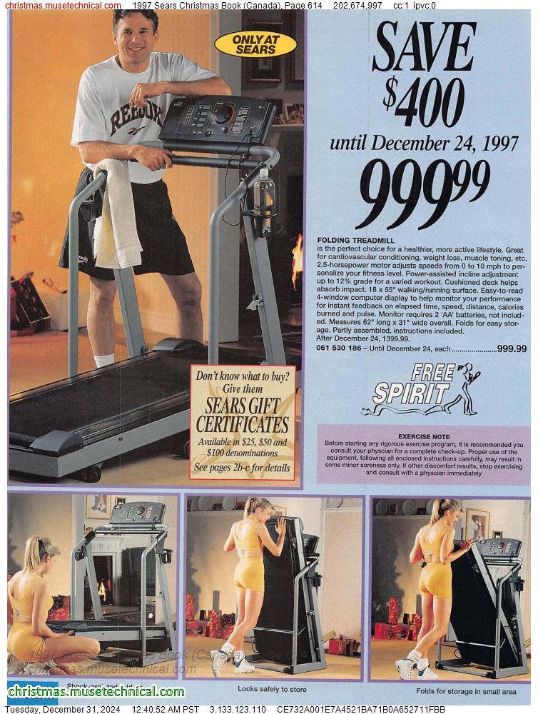 1997 Sears Christmas Book (Canada), Page 614