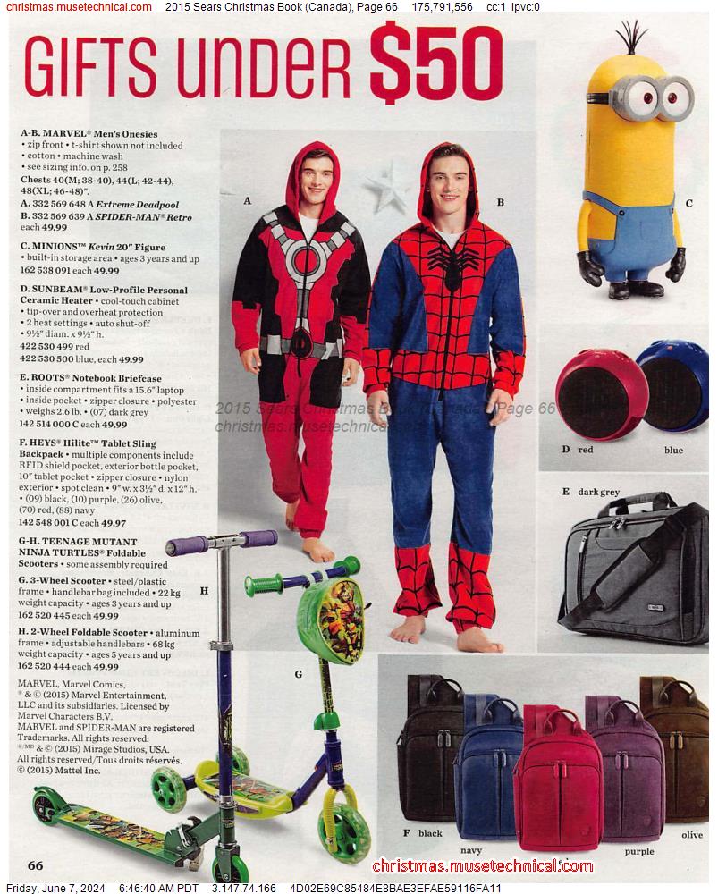 2015 Sears Christmas Book (Canada), Page 66