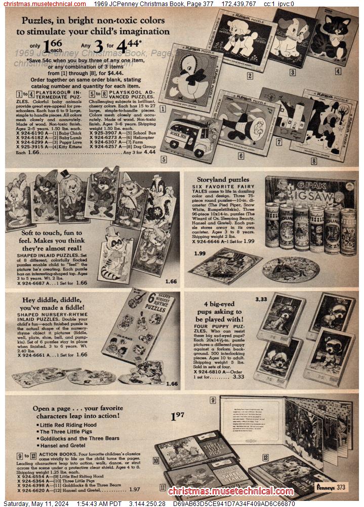 1969 JCPenney Christmas Book, Page 377