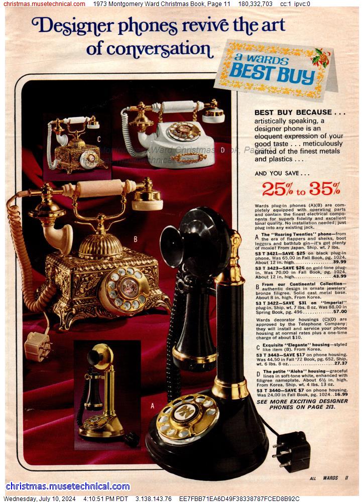 1973 Montgomery Ward Christmas Book, Page 11