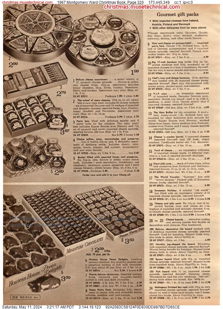 1967 Montgomery Ward Christmas Book, Page 320