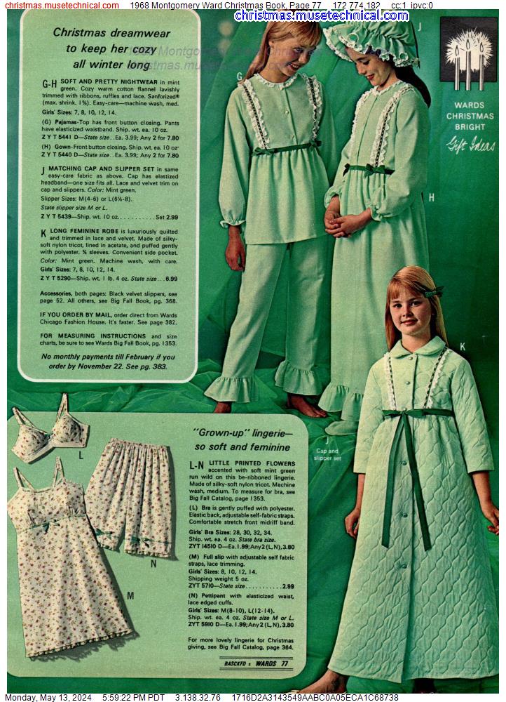 1968 Montgomery Ward Christmas Book, Page 77