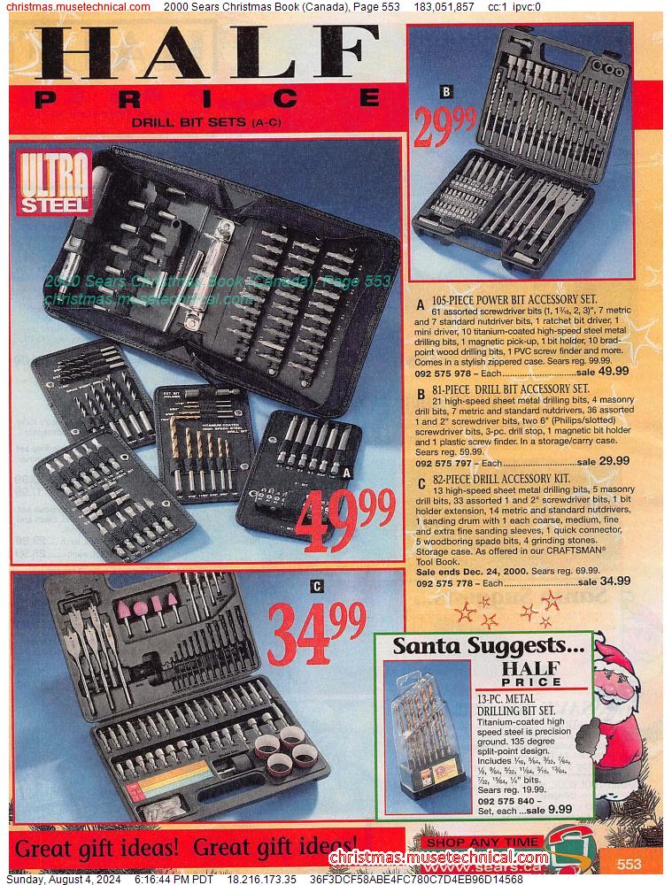 2000 Sears Christmas Book (Canada), Page 553
