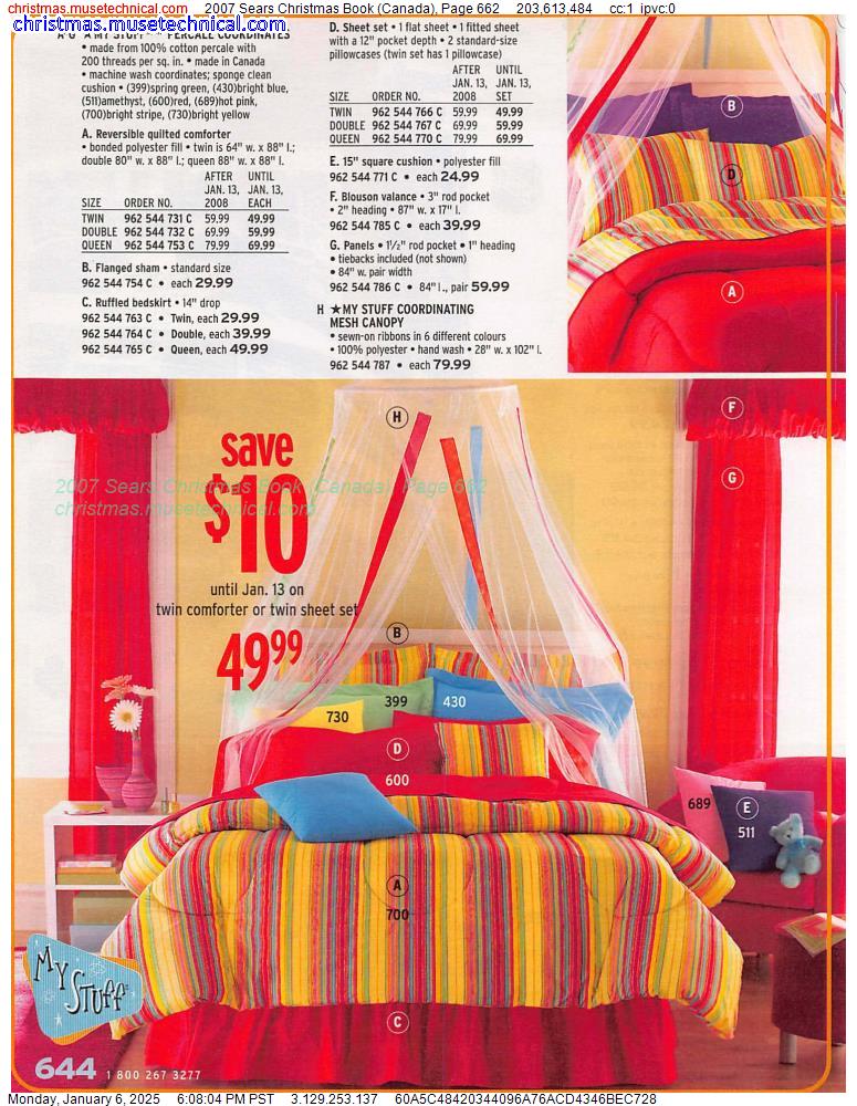 2007 Sears Christmas Book (Canada), Page 662