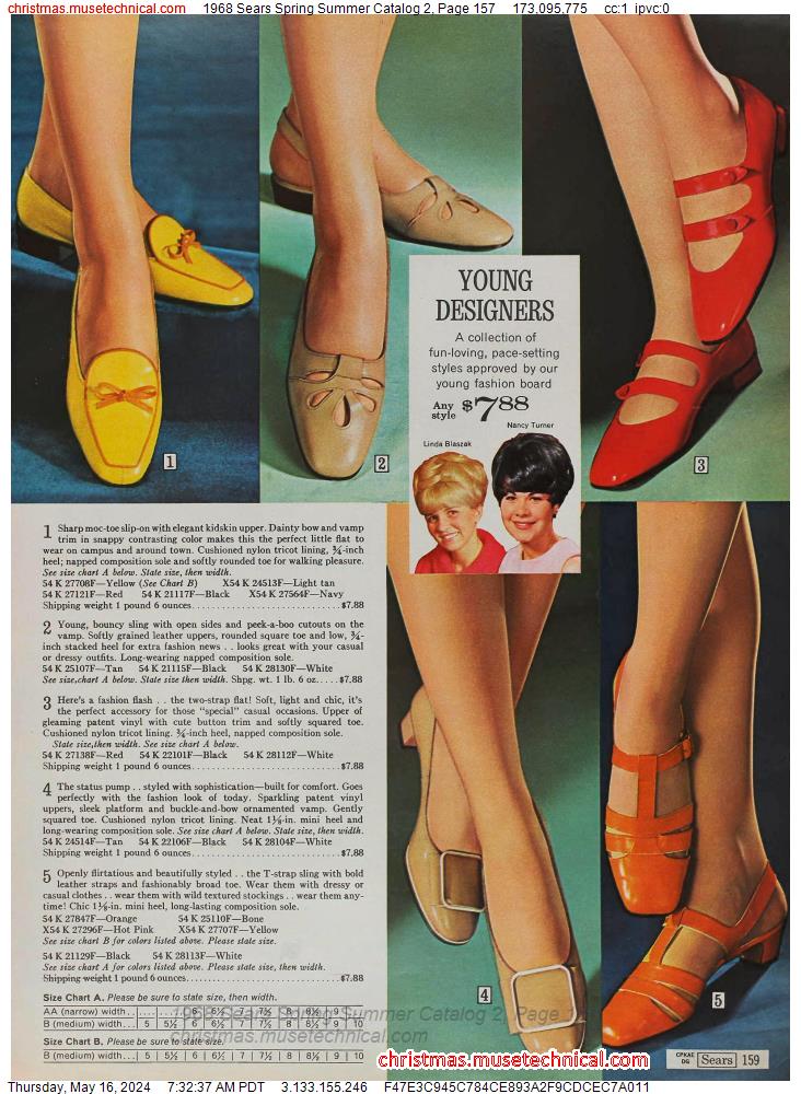 1968 Sears Spring Summer Catalog 2, Page 157