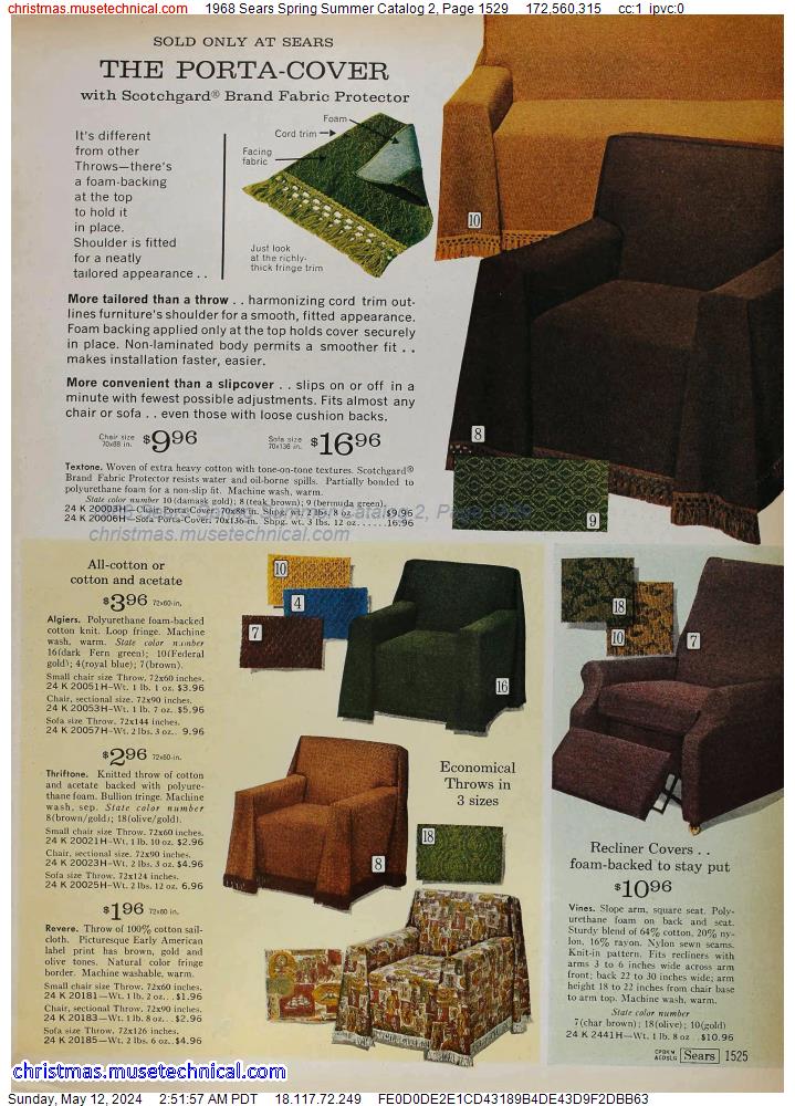 1968 Sears Spring Summer Catalog 2, Page 1529