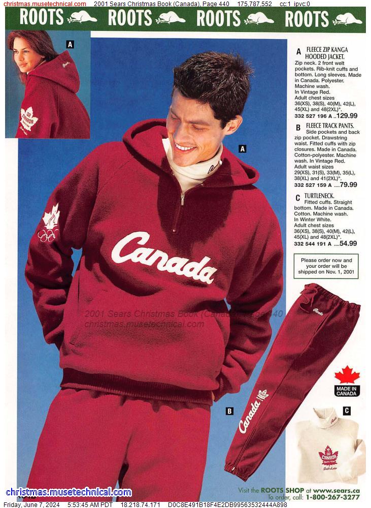 2001 Sears Christmas Book (Canada), Page 440