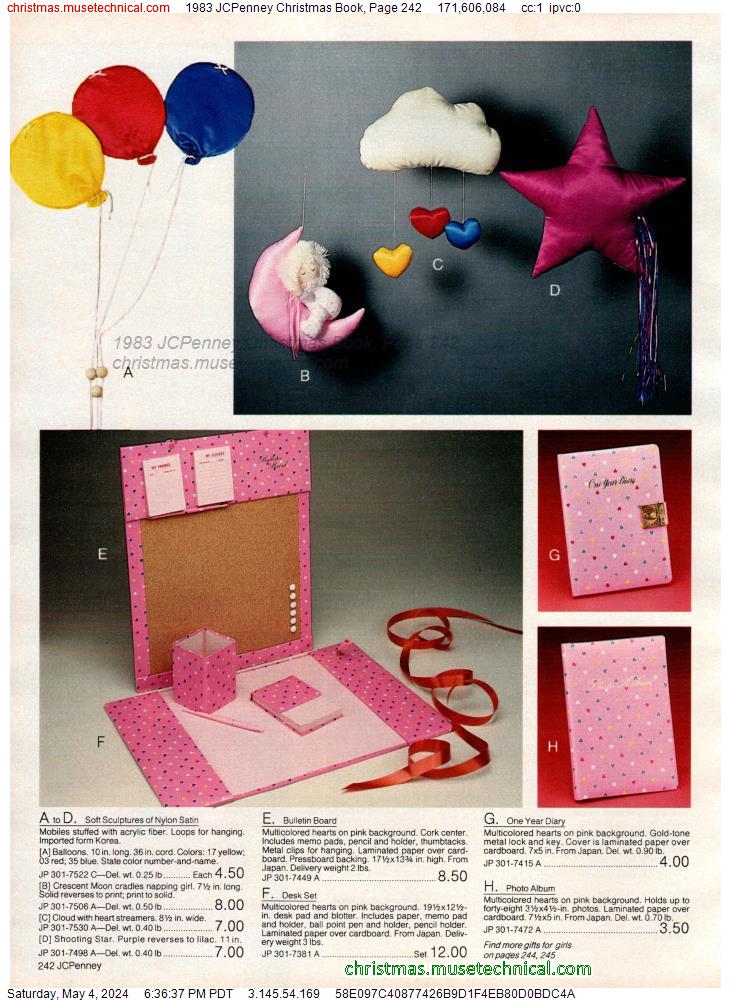 1983 JCPenney Christmas Book, Page 242