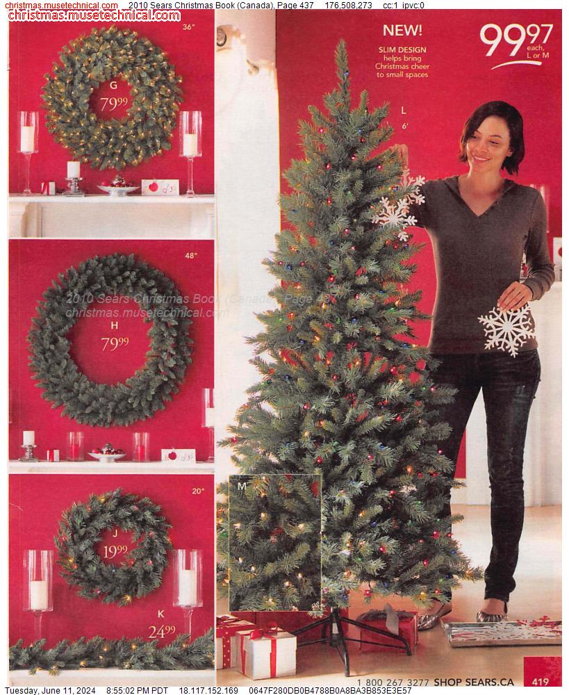 2010 Sears Christmas Book (Canada), Page 437