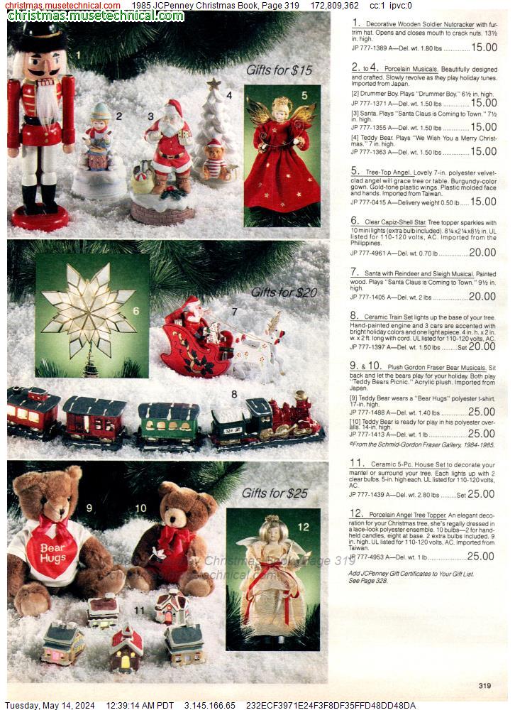 1985 JCPenney Christmas Book, Page 319