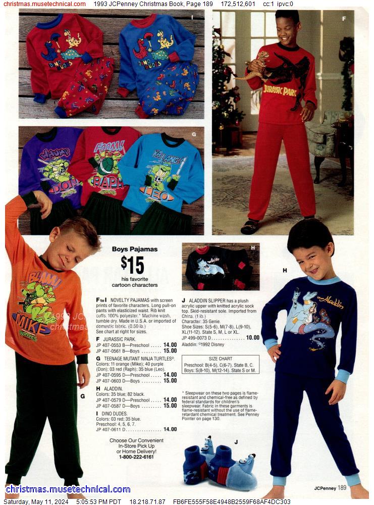 1993 JCPenney Christmas Book, Page 189