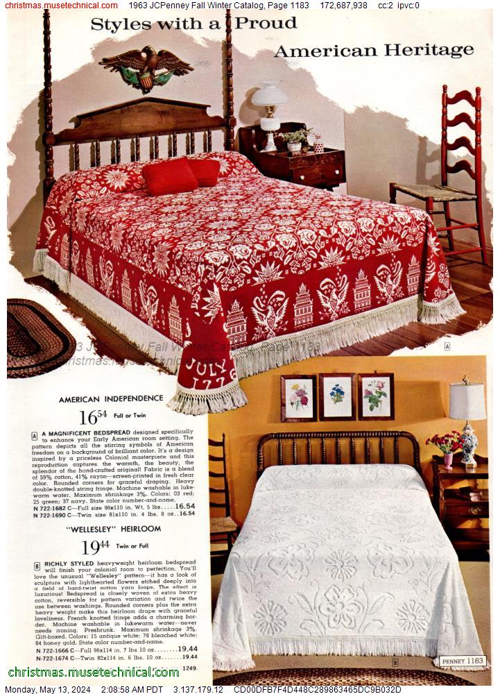1963 JCPenney Fall Winter Catalog, Page 1183