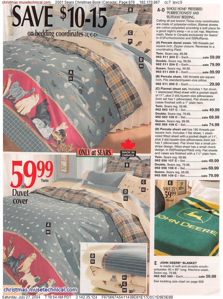 2001 Sears Christmas Book (Canada), Page 676