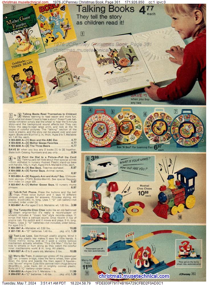 1976 JCPenney Christmas Book, Page 361