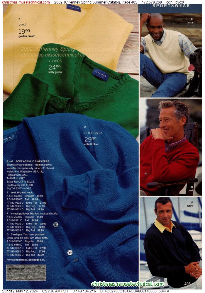 2002 JCPenney Spring Summer Catalog, Page 405