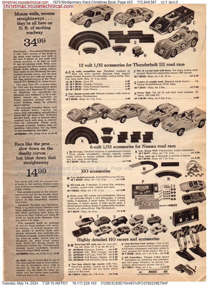 1970 Montgomery Ward Christmas Book, Page 453
