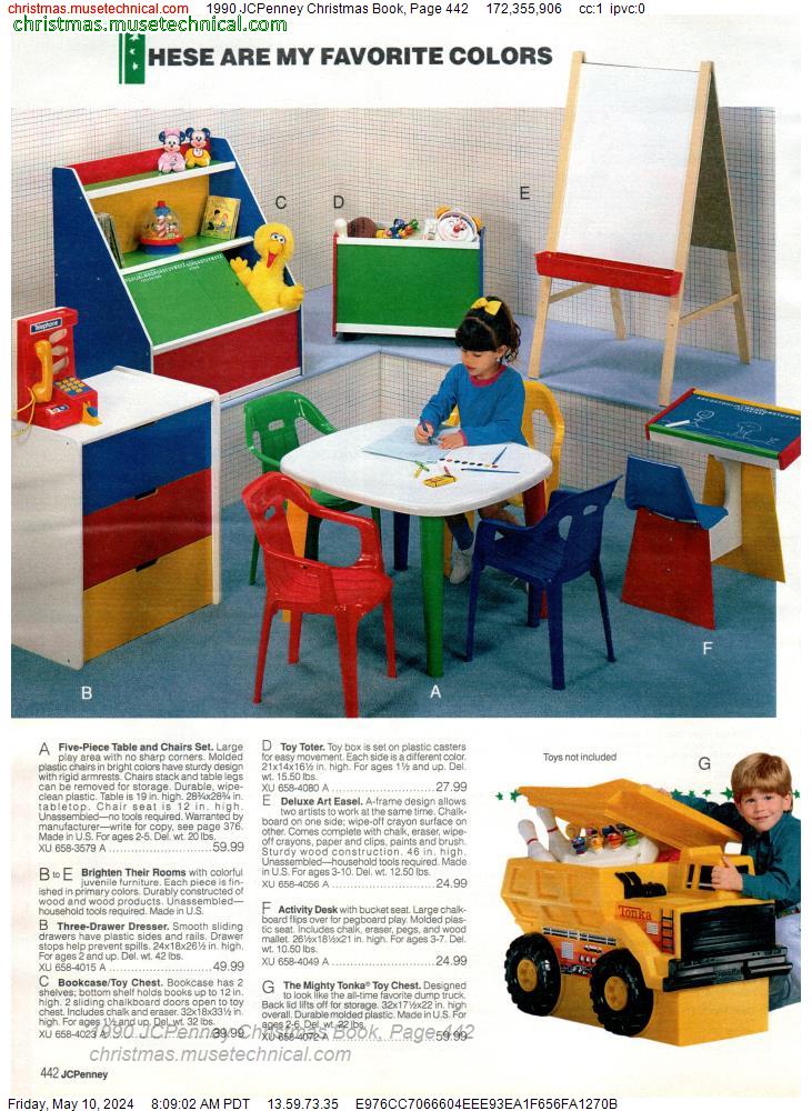 1990 JCPenney Christmas Book, Page 442
