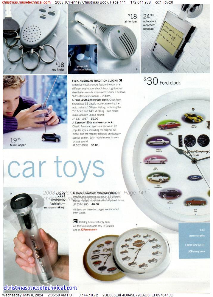2003 JCPenney Christmas Book, Page 141