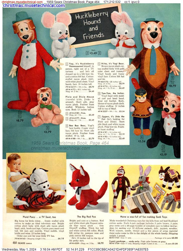1959 Sears Christmas Book, Page 464