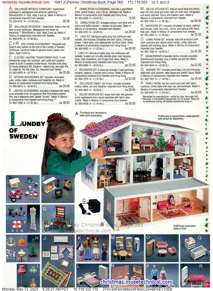 1991 JCPenney Christmas Book, Page 365