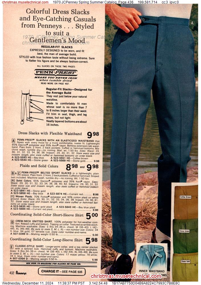 1970 JCPenney Spring Summer Catalog, Page 436