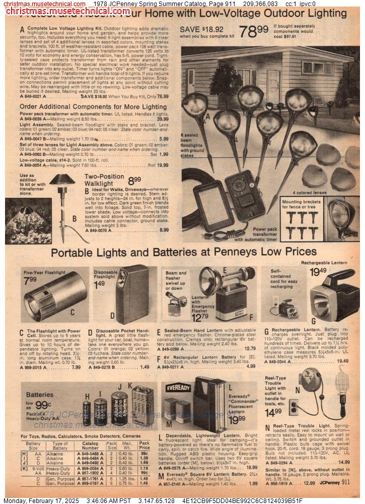 1978 JCPenney Spring Summer Catalog, Page 911