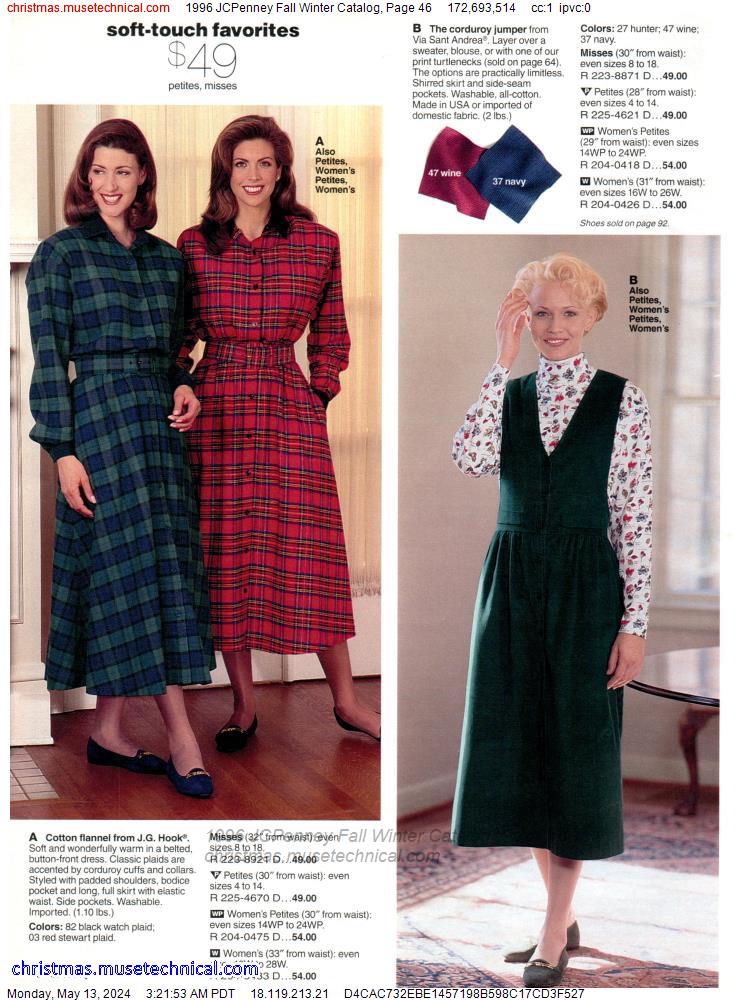 1996 JCPenney Fall Winter Catalog, Page 46