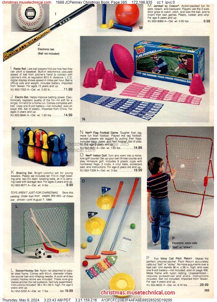 1988 JCPenney Christmas Book, Page 385