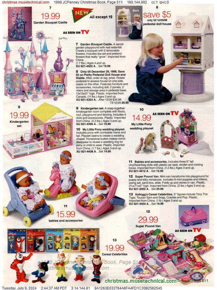 1998 JCPenney Christmas Book, Page 511