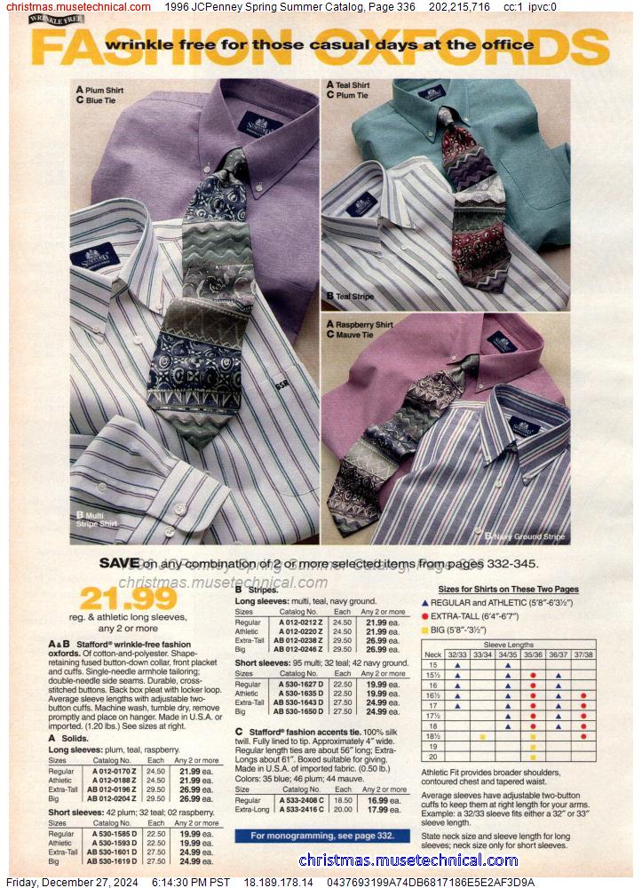 1996 JCPenney Spring Summer Catalog, Page 336