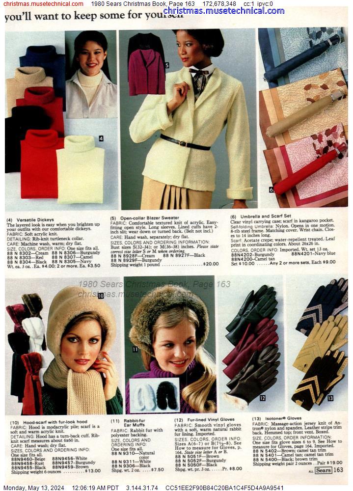 1980 Sears Christmas Book, Page 163