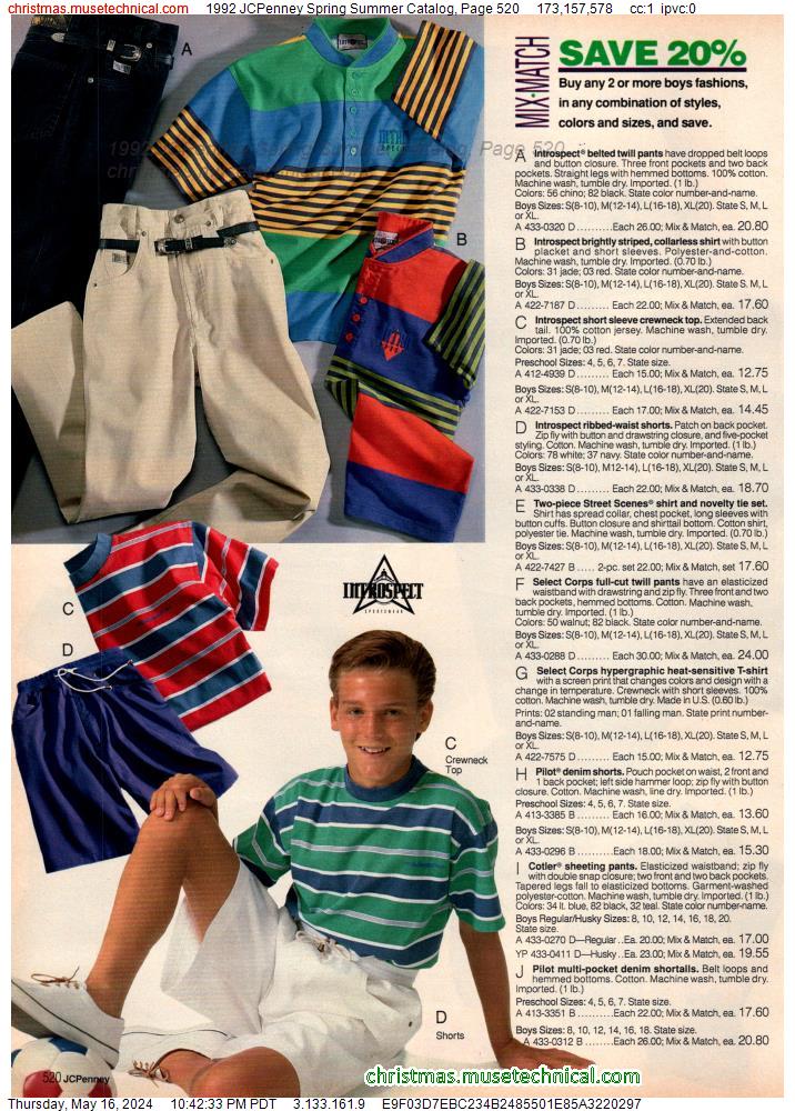 1992 JCPenney Spring Summer Catalog, Page 520