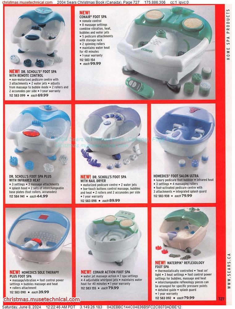2004 Sears Christmas Book (Canada), Page 727