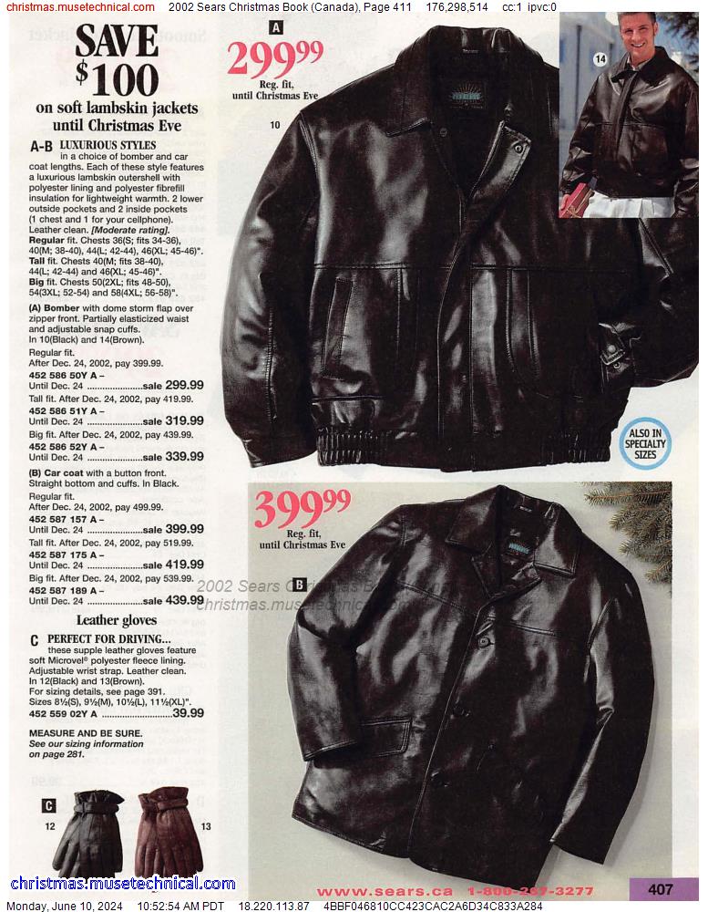 2002 Sears Christmas Book (Canada), Page 411