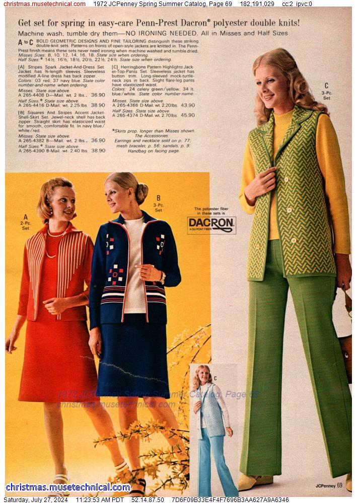 1972 JCPenney Spring Summer Catalog, Page 69