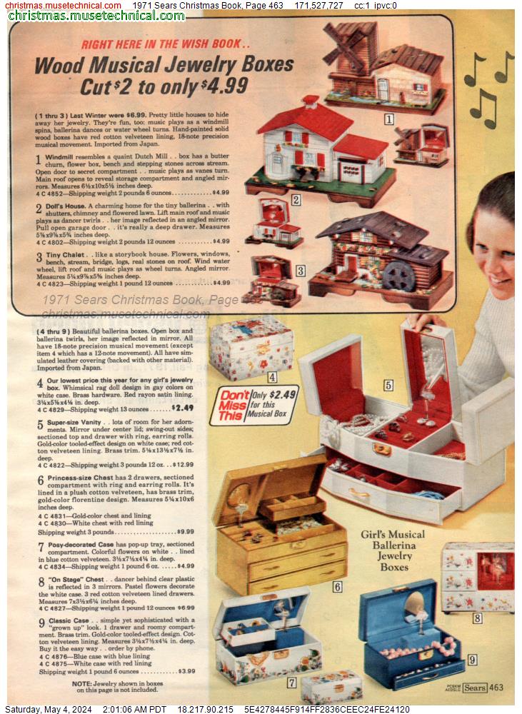 1971 Sears Christmas Book, Page 463