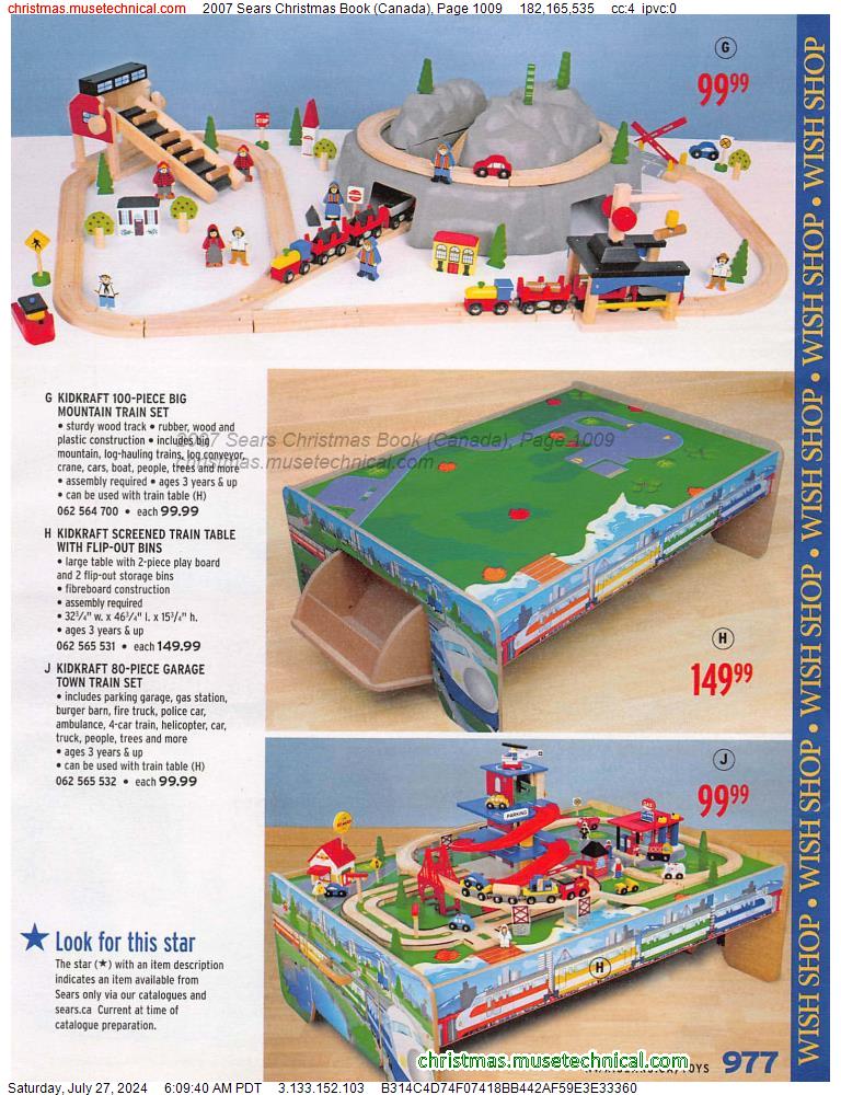 2007 Sears Christmas Book (Canada), Page 1009