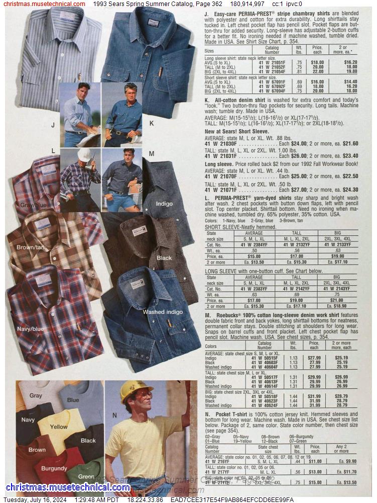 1993 Sears Spring Summer Catalog, Page 362