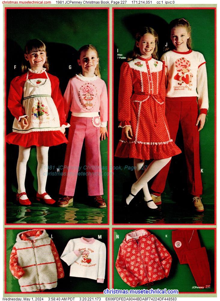1981 JCPenney Christmas Book, Page 227