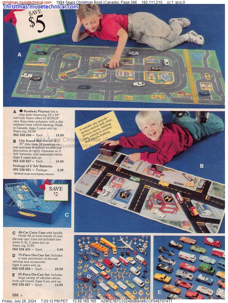 1994 Sears Christmas Book (Canada), Page 386