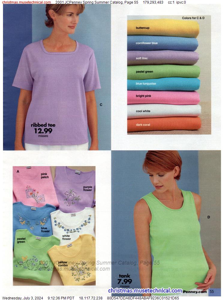 2001 JCPenney Spring Summer Catalog, Page 55