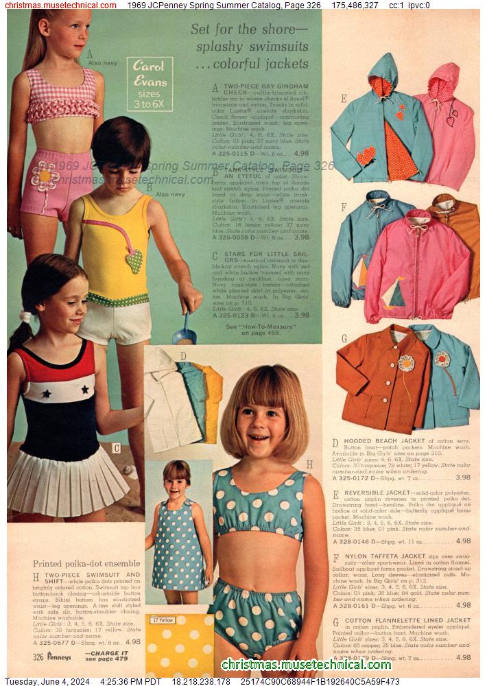 1969 JCPenney Spring Summer Catalog, Page 326