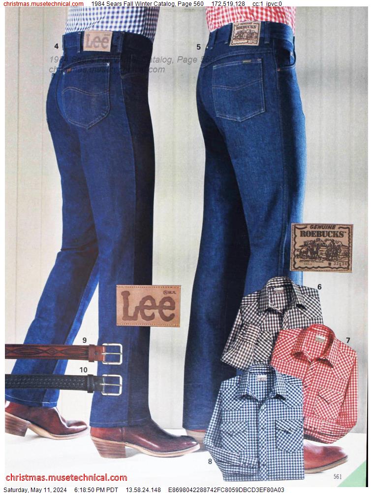 1984 Sears Fall Winter Catalog, Page 560