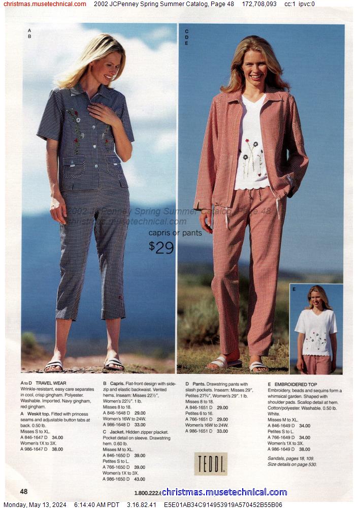 2002 JCPenney Spring Summer Catalog, Page 48