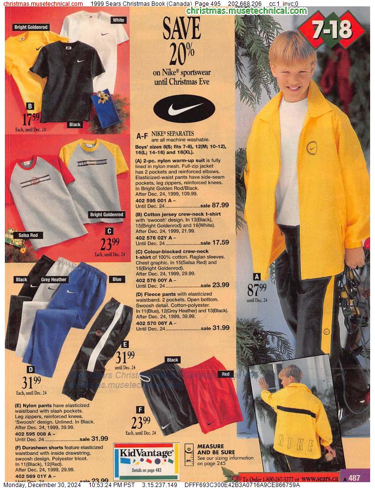 1999 Sears Christmas Book (Canada), Page 495