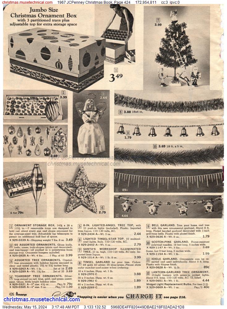 1967 JCPenney Christmas Book, Page 424